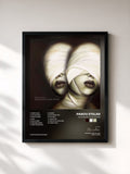 #noir Tableau de l'album Moonlight Love Affair de Parov Stelar, cadre noir, imprimé et encadré en France
