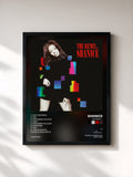 #noir Tableau de l'album The Remix... de Shanice, cadre noir, imprimé et encadré en France