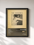#noir Tableau de l'album What Did You Expect From The Vaccines? (Demos) de The Vaccines, cadre noir, imprimé et encadré en France