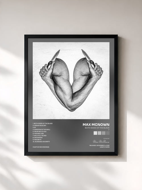 Max McNown · Both Sides of the Blade (EP) — Affiche encadrée