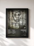 #noir Tableau de l'album By Any Means 2 de Kevin Gates, cadre noir, imprimé et encadré en France