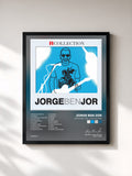 #noir Tableau de l'album Jorge Ben Jor - iCollection de Jorge Ben Jor, cadre noir, imprimé et encadré en France