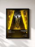 #noir Tableau de l'album Walkerverse Pt. II de Alan Walker, cadre noir, imprimé et encadré en France