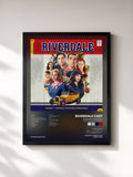 #noir Tableau de l'album Riverdale: Season 7 (Original Television Soundtrack) de Riverdale Cast, cadre noir, imprimé et encadré en France
