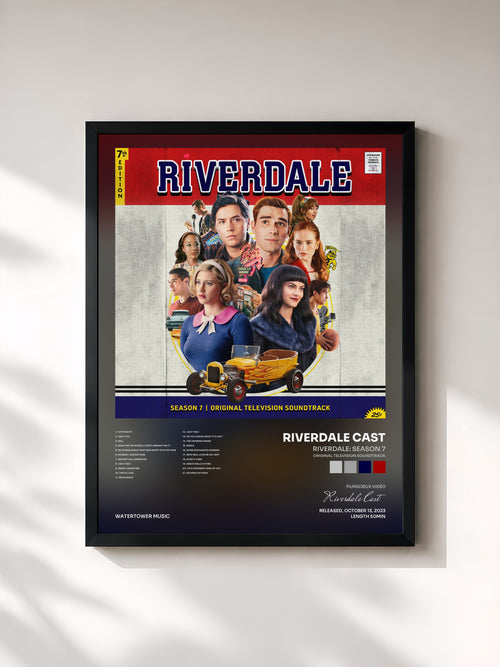 Riverdale Cast · Riverdale: Season 7 (Original Television Soundtrack) — Affiche encadrée