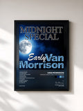 #noir Tableau de l'album Midnight Special: Early Van Morrison de Van Morrison, cadre noir, imprimé et encadré en France