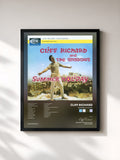 #noir Tableau de l'album Summer Holiday de Cliff Richard, cadre noir, imprimé et encadré en France