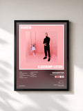 #noir Tableau de l'album Klassenkampf & Kitsch de Disarstar, cadre noir, imprimé et encadré en France