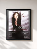 #noir Tableau de l'album Come Dream with Me de Jane Monheit, cadre noir, imprimé et encadré en France