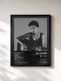 #noir Tableau de l'album The Living Room Sessions, Vol. 3 de Kina Grannis, cadre noir, imprimé et encadré en France