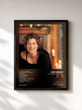 #noir Tableau de l'album A Christmas To Remember de Amy Grant, cadre noir, imprimé et encadré en France