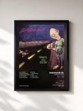 #noir Tableau de l'album Where You Been de Dinosaur Jr., cadre noir, imprimé et encadré en France