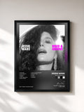 #noir Tableau de l'album Disco & Groove de Jessie Ware, cadre noir, imprimé et encadré en France