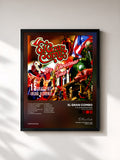 #noir Tableau de l'album It's Christmas Time! (Original Recordings) de El Gran Combo, cadre noir, imprimé et encadré en France