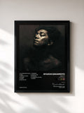 #noir Tableau de l'album Beauty (Remastered 2021) de Ryuichi Sakamoto, cadre noir, imprimé et encadré en France
