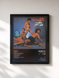 #noir Love For Sale de Boney M. en lámina enmarcada, marco negro, impresa y enmarcada en Francia
