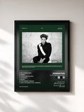#noir Tableau de l'album The 1st Mini Album 'BASE' de JONGHYUN, cadre noir, imprimé et encadré en France