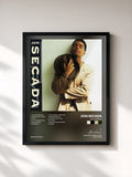 #noir Tableau de l'album Jon Secada de Jon Secada, cadre noir, imprimé et encadré en France