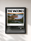 #noir Tableau de l'album Pick-Up Full Of Pink Carnations de The Vaccines, cadre noir, imprimé et encadré en France