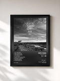 #noir Tableau de l'album The Hard Way de Pete Yorn, cadre noir, imprimé et encadré en France