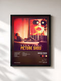 #noir Tableau de l'album Picture Show de Neon Trees, cadre noir, imprimé et encadré en France