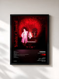 #noir Tableau de l'album Yoshiki Classical de YOSHIKI, cadre noir, imprimé et encadré en France