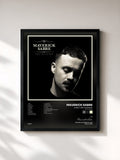 #noir Tableau de l'album Lonely Are the Brave (Mav's Version) de Maverick Sabre, cadre noir, imprimé et encadré en France