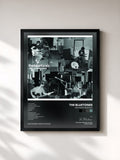 #noir Tableau de l'album BBC Radio Sessions de The Bluetones, cadre noir, imprimé et encadré en France