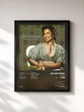 #noir Tableau de l'album Inspired de Lea Salonga, cadre noir, imprimé et encadré en France