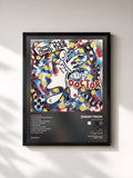 #noir Tableau de l'album The Doctor de Cheap Trick, cadre noir, imprimé et encadré en France