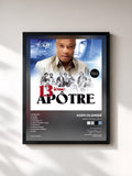 #noir Tableau de l'album 13ième apôtre, Vol. 4 de Koffi Olomidé, cadre noir, imprimé et encadré en France