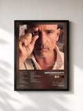 #noir Tableau de l'album UNA STORIA IMPORTANTE de Eros Ramazzotti, cadre noir, imprimé et encadré en France
