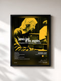 #noir James Last In Los Angeles von James Last als gerahmter Kunstdruck, schwarzer Rahmen, gedruckt und gerahmt in Frankreich