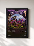#noir Tableau de l'album Dewdrops in the Garden de Deee-Lite, cadre noir, imprimé et encadré en France