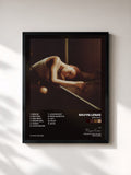 #noir Tableau de l'album Bird's Eye de Ravyn Lenae, cadre noir, imprimé et encadré en France