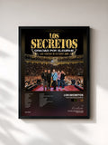 #noir Tableau de l'album Gracias por elegirme de Los Secretos, cadre noir, imprimé et encadré en France