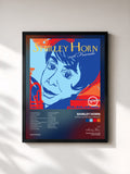 #noir Tableau de l'album Shirley Horn With Friends de Shirley Horn, cadre noir, imprimé et encadré en France