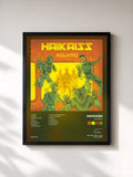 #noir Tableau de l'album Aquário de Haikaiss, cadre noir, imprimé et encadré en France