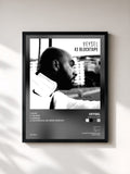 #noir Tableau de l'album 43 Blocktape de Veysel, cadre noir, imprimé et encadré en France