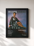 #noir Tableau de l'album Heartbreaker de Dionne Warwick, cadre noir, imprimé et encadré en France
