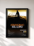 #noir Tableau de l'album Sol Loiro de Armandinho, cadre noir, imprimé et encadré en France