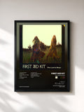 #noir Tableau de l'album The Lion's Roar de First Aid Kit, cadre noir, imprimé et encadré en France