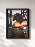 #noir Tableau de l'album Kill or Be Killed de Troy Ave, cadre noir, imprimé et encadré en France