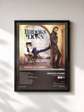 #noir Tableau de l'album Waitin' On Sundown de Brooks & Dunn, cadre noir, imprimé et encadré en France