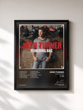 #noir Tableau de l'album Punching Bag de Josh Turner, cadre noir, imprimé et encadré en France