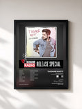 #noir Tableau de l'album Life Changes (Big Machine Radio Release Special) de Thomas Rhett, cadre noir, imprimé et encadré en France