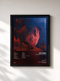 #noir Tableau de l'album EVERYTHING YOU WANTED de Jay Park, cadre noir, imprimé et encadré en France