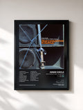 #noir Tableau de l'album Heavyweight Dub - Killer Dub de Inner Circle, cadre noir, imprimé et encadré en France