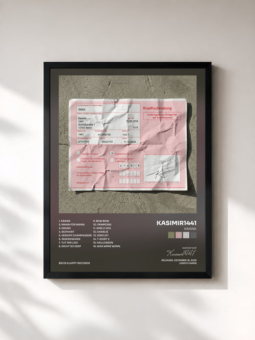 Kasimir1441 · KranK — Affiche encadrée