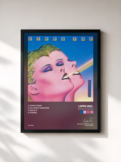 Lipps Inc. · Mouth To Mouth — Affiche encadrée